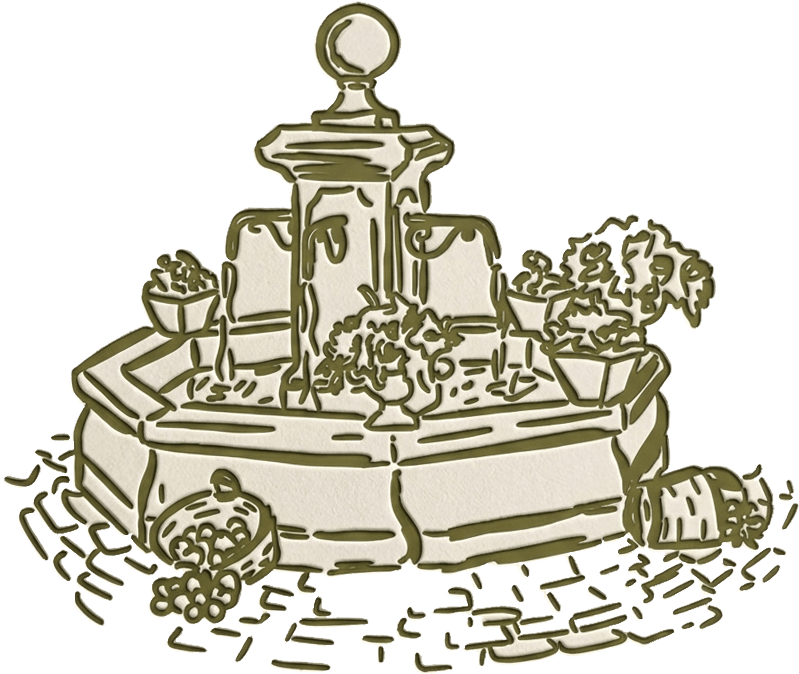 Icône décorative — fontaine